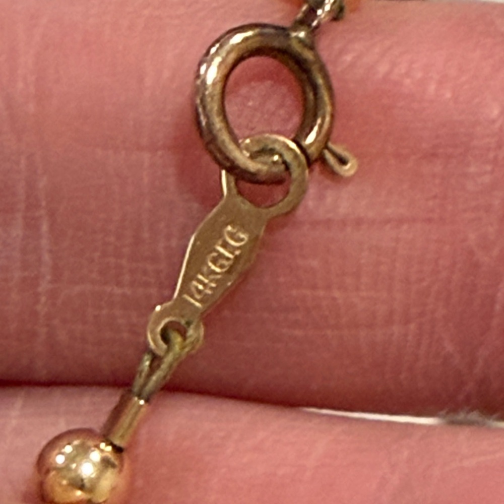 14k Gold Filled Tiger Eye vintage - Picture 5 of 5
